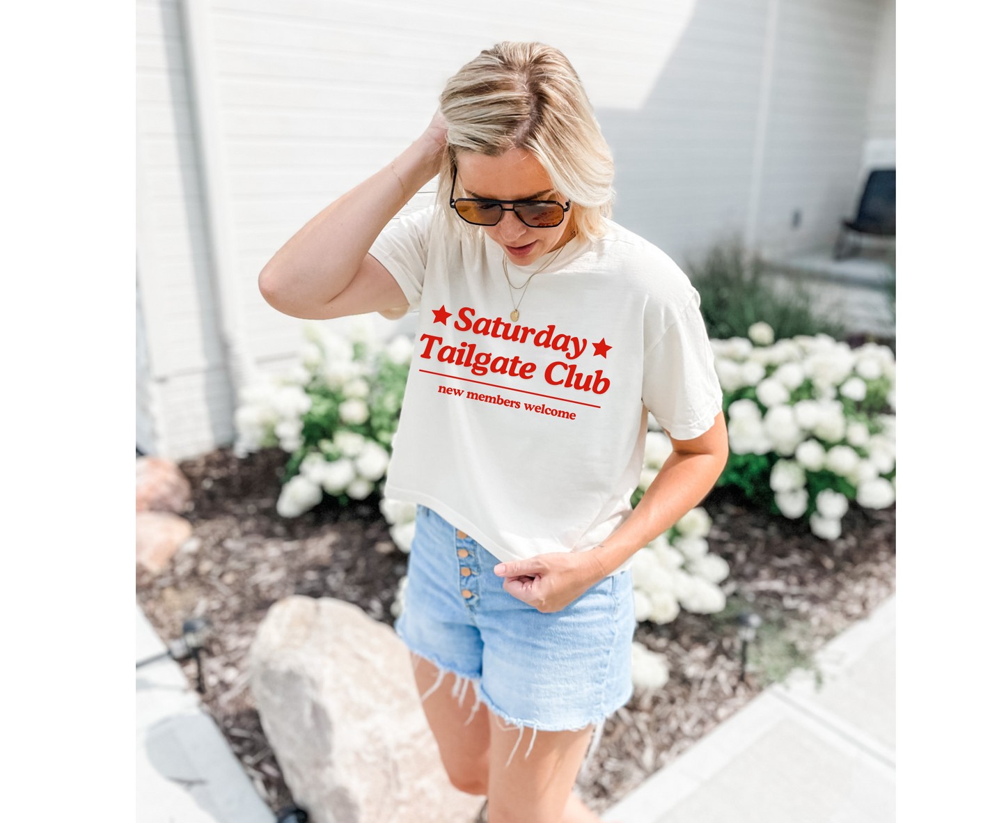 Saturday Tailgate Club Middie Tee - Adult