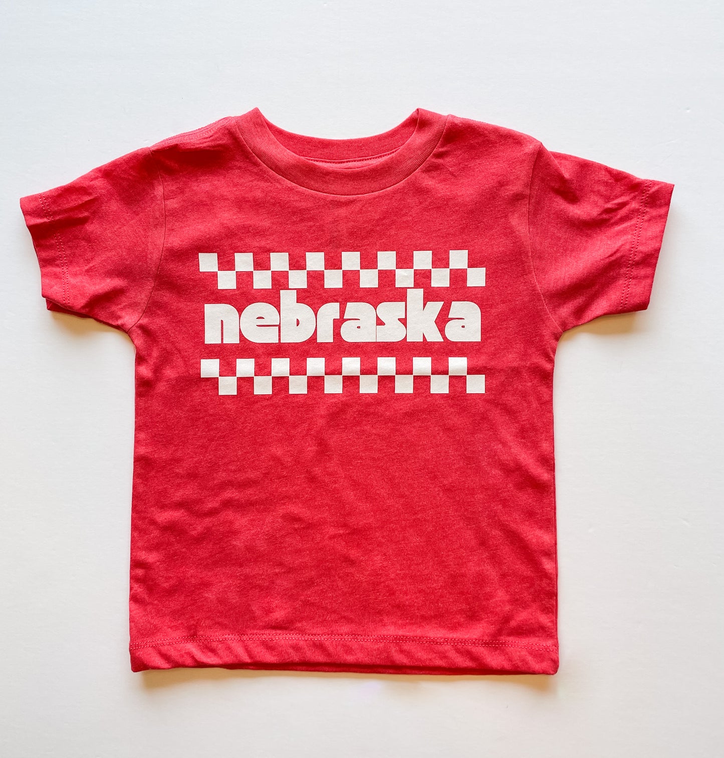 Nebraska Checker Tee