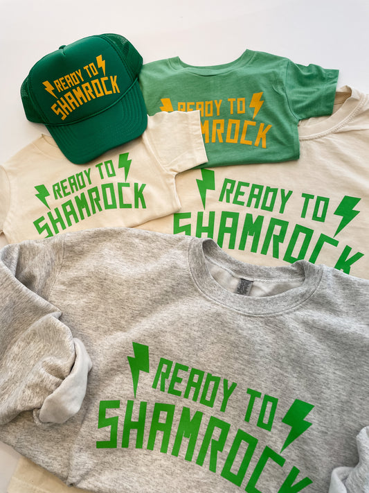 Ready To Shamrock Crew - ADULT