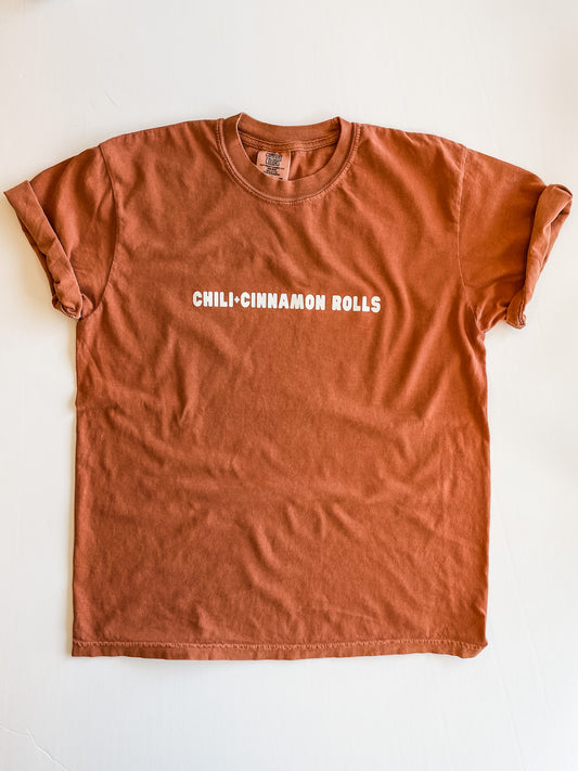 Chili + Cinnamon Rolls Tee - ADULT